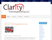 Tablet Screenshot of claritytg.net